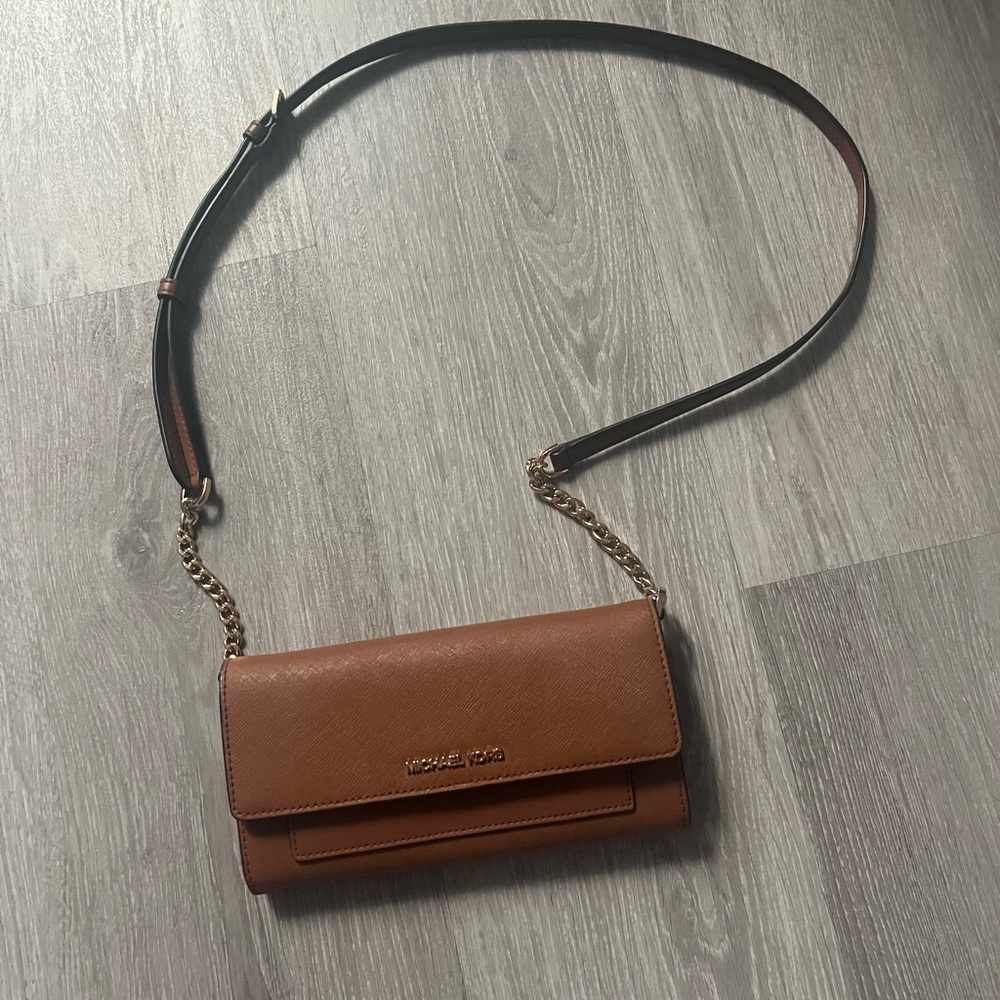 Michael Kors Tan Crossbody Bag